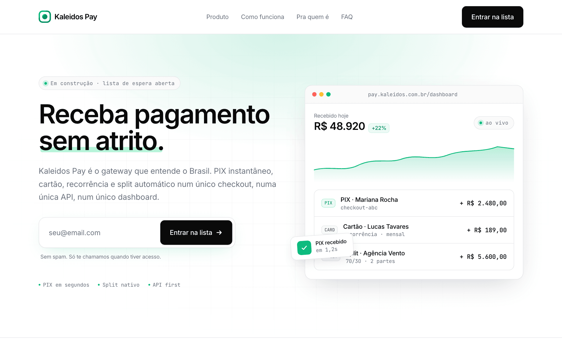 Capa do Kaleidos Pay