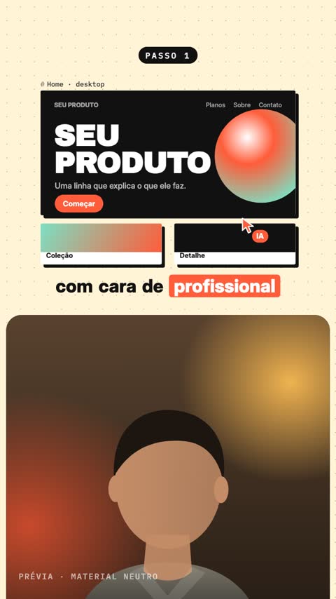 Cursor em cena, outra estética