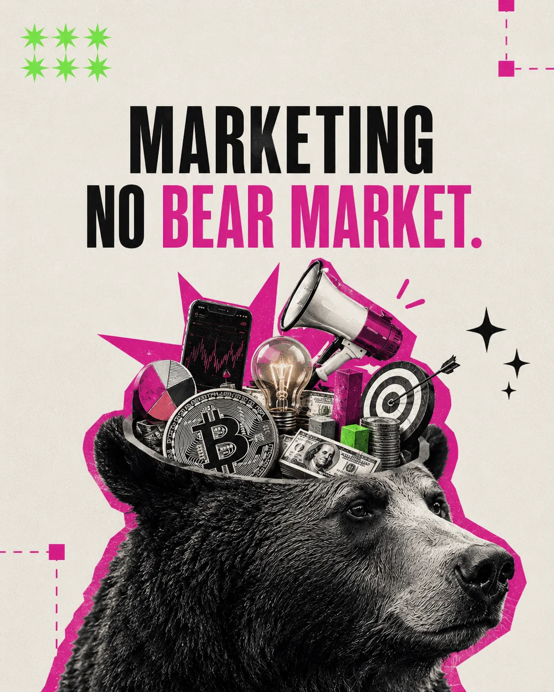 Capa do playbook: Como fazer marketing e vender no bear market