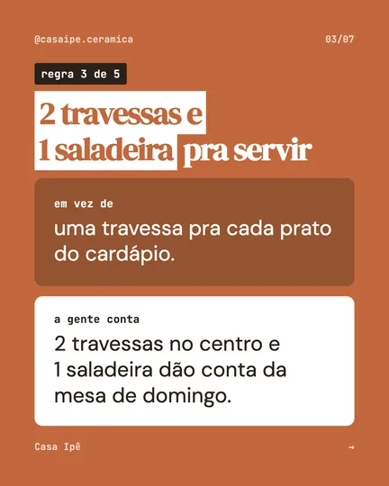 Mesa para 6 sem jogo completo, slide 3