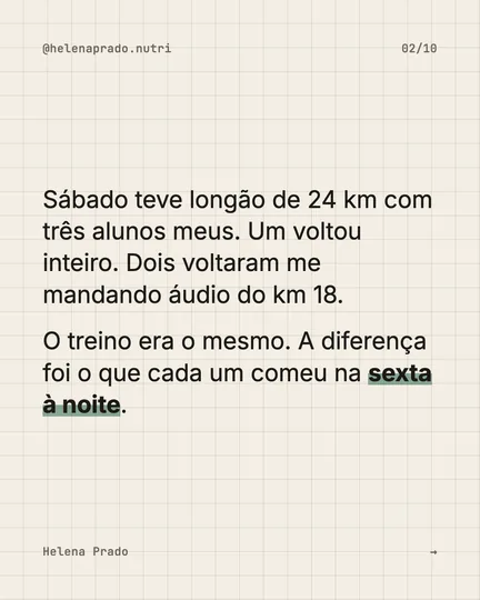 Véspera da prova longa, slide 2