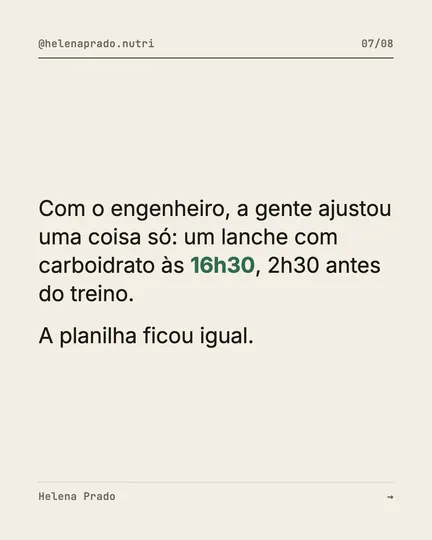 Treino em jejum depois do expediente, slide 7