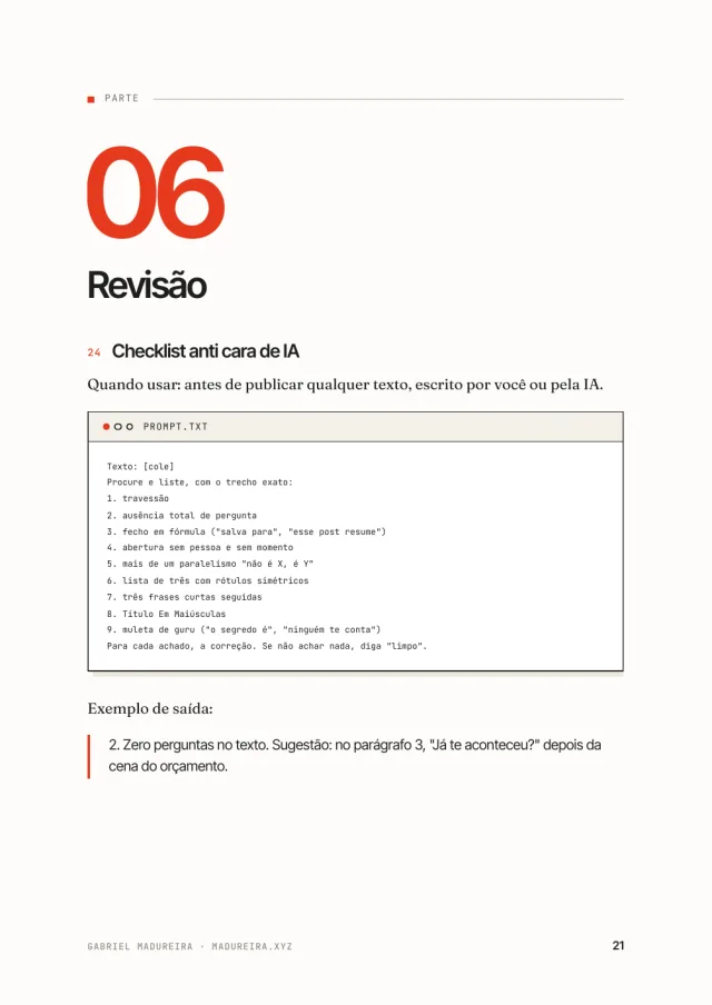 30 Prompts de Claude para Conteúdo, página interna 3 de 3
