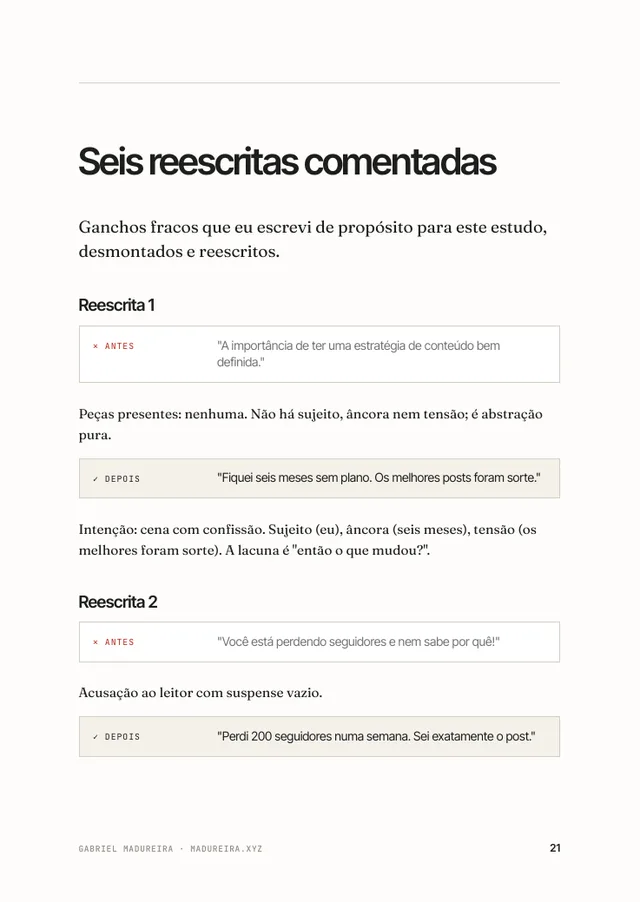Anatomia de um gancho, página interna 3 de 3