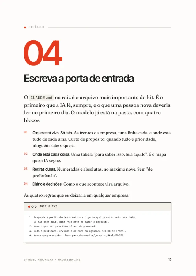 Kit Segundo Cérebro, página interna 2 de 3