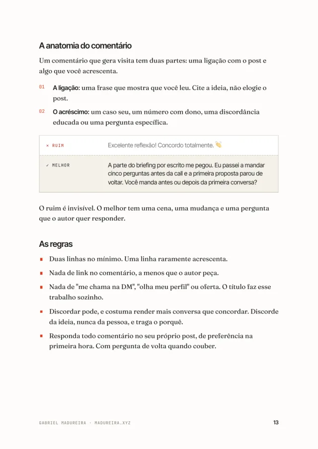 LinkedIn OS, página interna 2 de 3