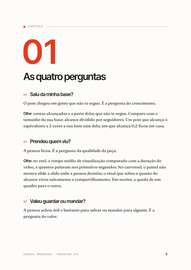 O que Medir no Instagram, página interna 1 de 3